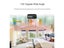 HD 1080P Clock WiFi Camera Mini IP P2P Surveillance Camera Infrared Night Carousel 6