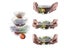 1 Set of Kitchen Silicone Stretch Lids White, 6-Pack of Various Sizes Carousel 4