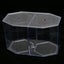 fish isolation box small aquarium Aquarium Fish Breeder Box Multipurpose Carousel 4