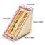 sandwich container sandwich box triangular sandwich container transparent Carousel 3