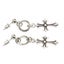 cross dangle drop earring women earrings Cross Earrings Hypoallergenic Carousel 4