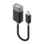 Alogic USB Type B to Type A OTG Adapter - Male to Female, USB 2.0 (USB2-MCAB-... Carousel 1