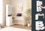 Computer Desk and Bookcase 3in1 Study Writing Laptop Table Shelving Office Books Carousel 2
