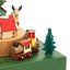 train music box christmas train musical box wooden music box Wooden Train Music Carousel 2