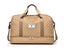Large Capacity Travel Duffel Bag Versatile Shoe Compartment Tote Bag Khaki Carousel 2