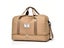 Large Capacity Travel Duffel Bag Versatile Shoe Compartment Tote Bag Khaki Carousel 3