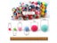 Mini Fluffy Soft Pom Poms 8/10/15/20/25/30mm Pompoms Ball Handmade Kids Toys Carousel 7