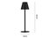 Cordless LED Table Lamp Touch Desk Lamp Portable Bar Night Light-Black Carousel 4