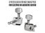 6 PCS Guitar String Tuning Pegs Tuner Semi-closed Tuner Machine Heads For Carousel 3