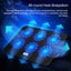 Notebook Computer Base Speed Control Silent Six-fan Cooling Holder Cooling Rack Carousel 19