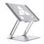 Aluminum Laptop Tablet Stand Foldable Elevated Cooling Rack Carousel 1