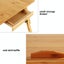 Computer Desk Folding Desk Lifting Writing Desk With Cup Slot Carousel 4