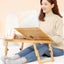 Computer Desk Folding Desk Lifting Writing Desk With Cup Slot Carousel 6