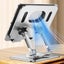 Adjustable Height Ergonomic 360 Rotation CNC Aluminum Desk Laptop Stand Carousel 6