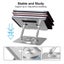 Portable Aluminum 360 Degree Rotating Height Flexible Adjustable Notebook Lap... Carousel 3