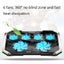 LCD Screen Notebook Cooler with RGB Lighting Carousel 4