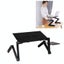 Portable 360 Degree Adjustable Foldable Aluminium Alloy Desk Stand with Doubl... Carousel 1