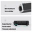 High Air Volume USB Fan Bracket Square RGB Carousel 6