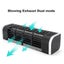 High Air Volume USB Fan Bracket Square RGB Carousel 7