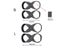 Lifting Straps Figure 8 Wrist Straps Heavy Weight Lifting Powerlifting Workout Carousel 8