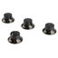 electric guitar volume knob guitar volume knob 4 Pcs Electric Guitar Volume Knob Carousel 4