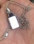 Incredible Sterling Silver MOP and Purple Stone Pendant w/ STG Chain - 429 Carousel 5