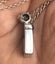 Incredible Sterling Silver MOP and Purple Stone Pendant w/ STG Chain - 429 Carousel 7