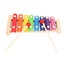 xylophone musical toy 8 Key Hand Knock Piano Baby Children Educational Xylophone Carousel 8