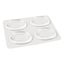 silicone drum silencer drum mute pad drum accessories 4Pcs Drum Mute Pad Carousel 6