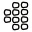 universal gas can spout gaskets gas can spout sealed gasket 10pcs Gas Can Spout Carousel 4