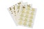 Quikstik Star Shape Gold Labels 20mm Carousel 3