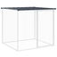Chicken Cage with Roof Anthracite 103x98x90 Cm Galvanised Steel Oixtti Carousel 5