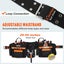 Tool Belt with Suspenders Adjustable Carpenter Tool Pouch 600D Polyester Carousel 4