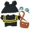 stuffed duck clothes set duck doll clothes plush duck clothes Stuffed Duck Doll Carousel 2