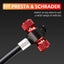 Bicycle Mini Hand Pump Air Inflator Hight Pressure Portable AV/FV Carousel 6