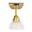 dollhouse mini light 1/12 Scale Dollhouse Dome Light Decoration Flower Shape Carousel 4