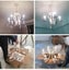 European Style Simple Iron Art Candle Chandelier Carousel 3