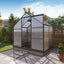 GREENHOUSE 6mm Twin Wall 2230 x 1540 x 2150mm Carousel 4