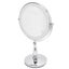 led lighted makeup mirror 8in LED Makeup Mirror Double Sided Touching Switch Carousel 2