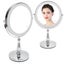 led lighted makeup mirror 8in LED Makeup Mirror Double Sided Touching Switch Carousel 7