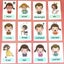 12PCS/Set Montessori Baby Learning Card Cartoon English Flash Cards Carousel 6