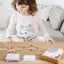 Montessori Matches Puzzles Game Wooden Toys DIY Math Geometry Board Carousel 3