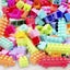 108PCS Plastic Building Blocks With Stickers Children Small Particle Carousel 2