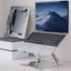 Integrated Foldable Laptop Stand Hollow Heat-Dissipating Flat Desktop Stand Carousel 7