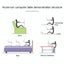 Portable 360 Degree Adjustable Foldable Aluminium Alloy Desk Stand with Doubl... Carousel 8