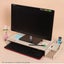 Elevated Wood Computer Monitor Stand Riser Laptop Shelf Desk Organizer with K... Carousel 6