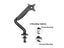 Single Monitor Arms Mount Heavy Duty for 10"-32" Monitors Carousel 9