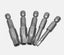 5PCS 50mm S2 Steel Pentagonal Screwdriver Bit Set Carousel 5