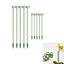 5Pcs Plant Supports Stakes Flower Stand Sticks Reusable Plant Clips Carousel 6