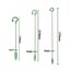5Pcs Plant Supports Stakes Flower Stand Sticks Reusable Plant Clips Carousel 7